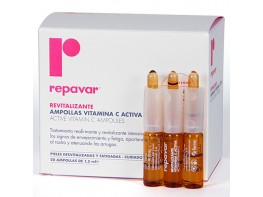 Imagen del producto Repavar Revitalizante ampollas de vitamina C 20 ampollas