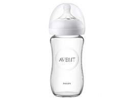 Imagen del producto Avent biberón natural cristal 240ml