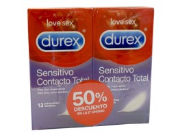 Imagen del producto PRESERVA.DUREX DUPLO CONT TOTAL 12 UND