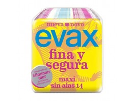 Imagen del producto Compresas Evax Fina y segura Maxi 14u