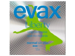 Imagen del producto Evax compresas liberty normal 12 uds