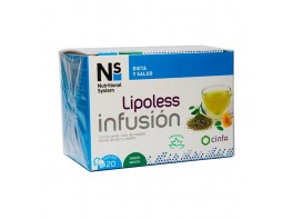 Imagen del producto N+S lipoless infusión 20 sobres menta