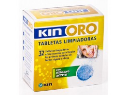 Imagen del producto KIN ORO TABLETAS LIMPIADORAS 30 UDS.