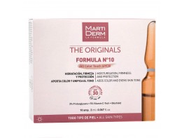 Imagen del producto MartiDerm The Originals Formula Nº10 HD Color Touch SPF30 10 ampollas