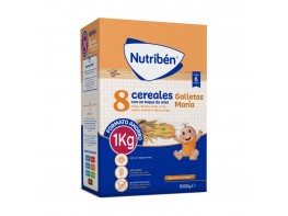 Imagen del producto Nutriben 8 cereales miel galleta maria 1000gr