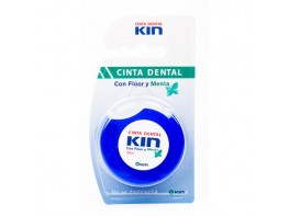 Imagen del producto KIN CINTA DENTAL MENTOLADA C/FLUOR 50 M.