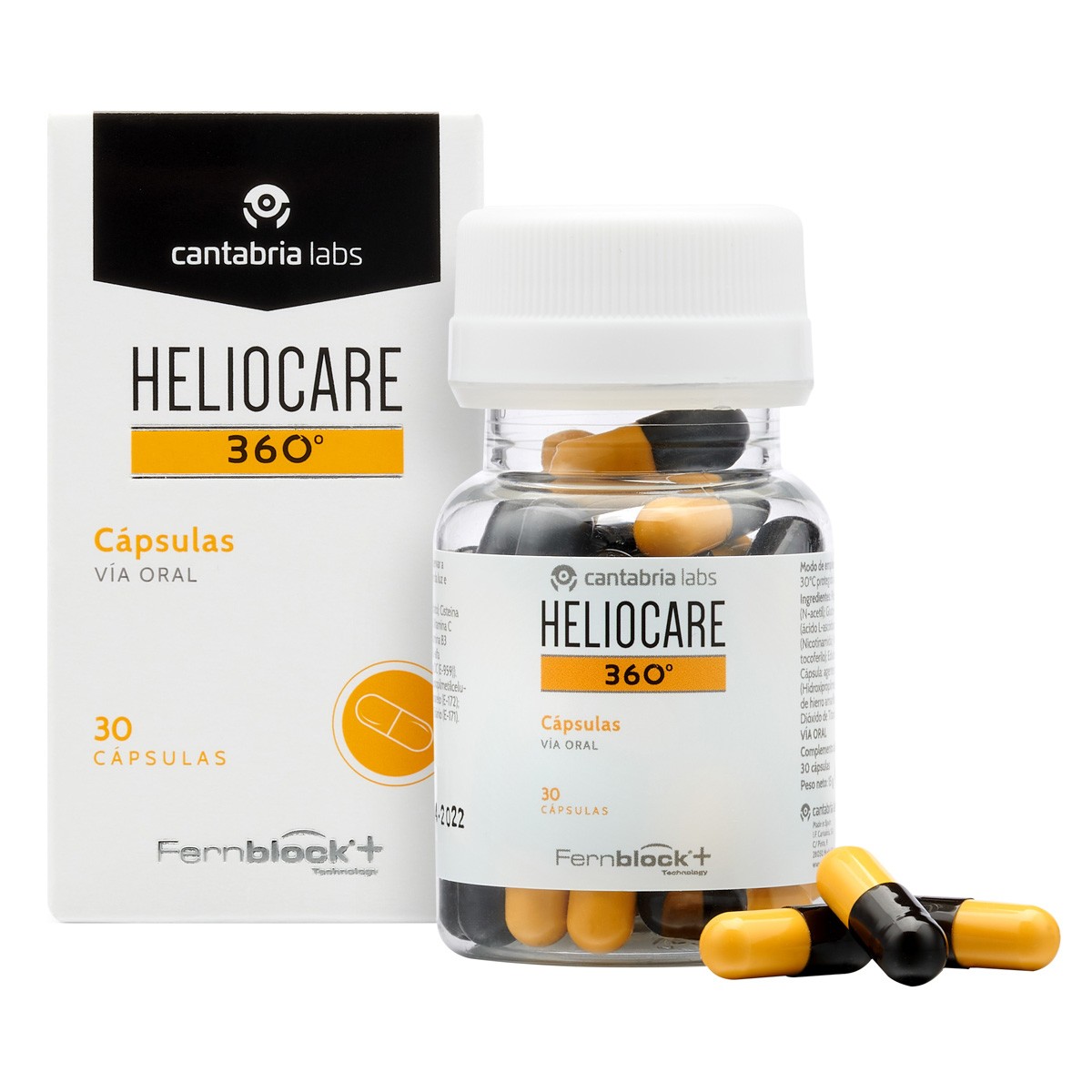 Heliocare oral 360º 30 cápsulas