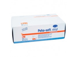 Peha-Soft guantes vinilo sin polvo T-L 100u
