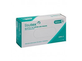 GUANTES LISUTEX S/P LATEX EXPLO T/P 100U