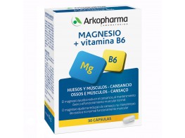 Arkovital Magnesio 375mg + Vitamina B6 2 x 21 comprimidos