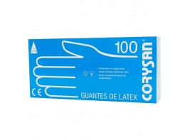 GUANTES CORYSAN LATEX T/MEDIANA 100 UND